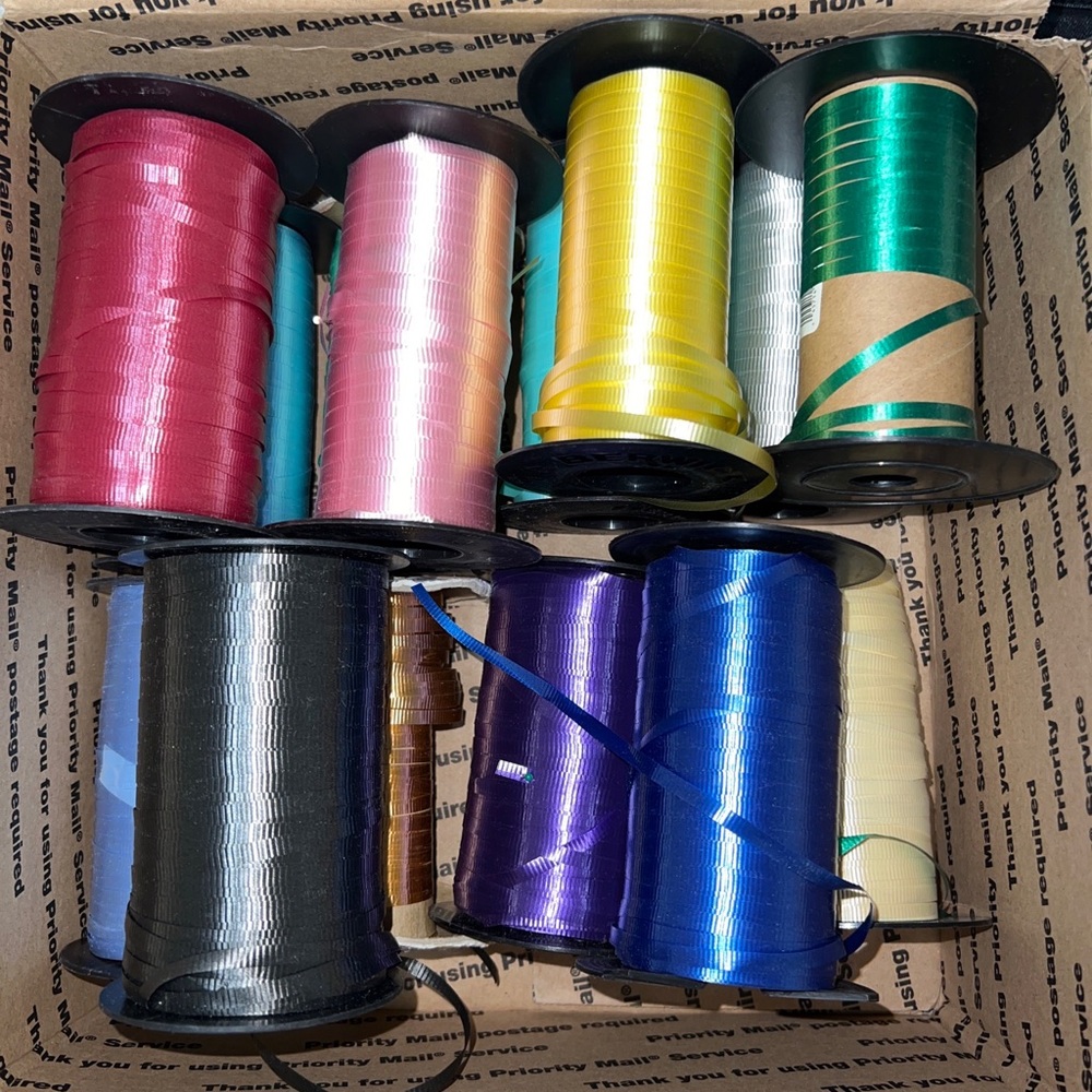 Box Of 14 Ribbon Rolls